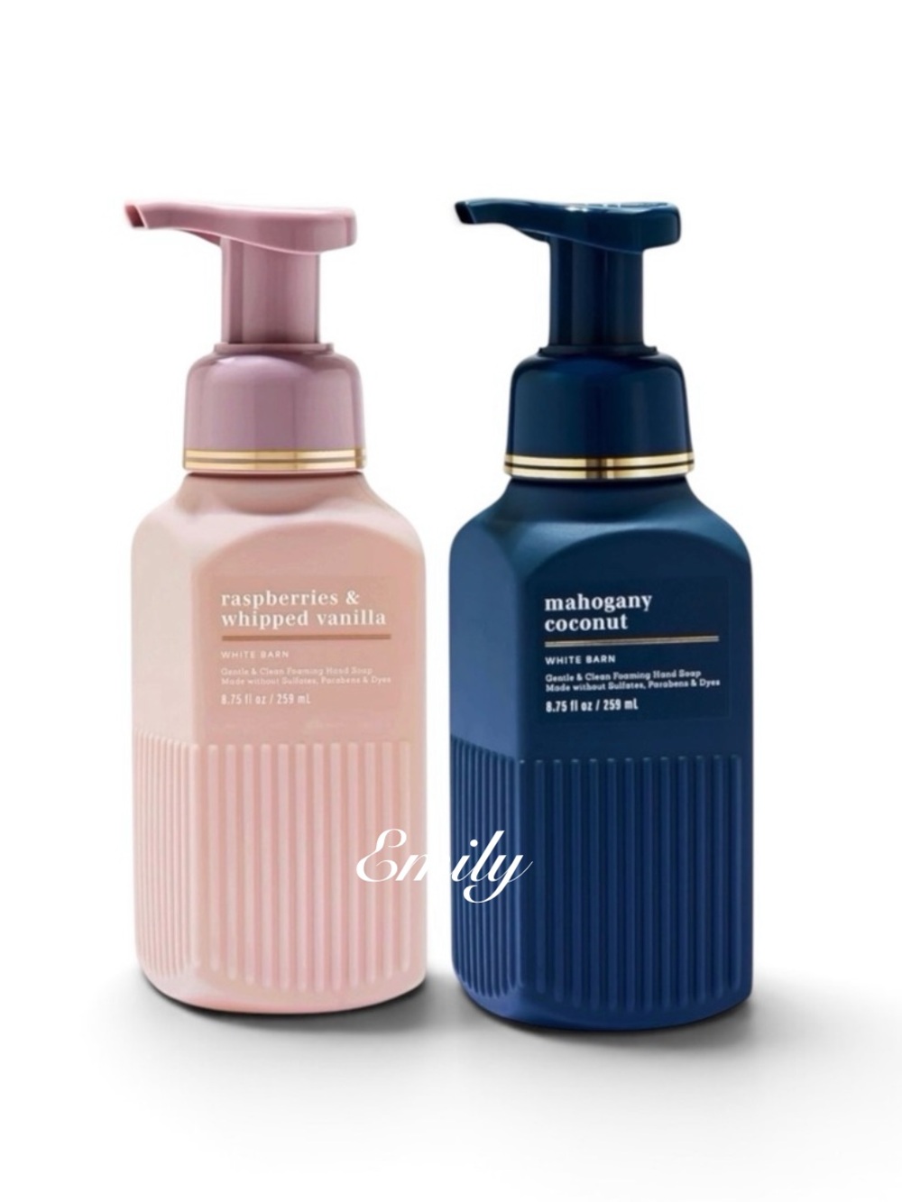 Bath & Body Works LUXE gentle & clean foaming hand soap 8.75 fl oz set